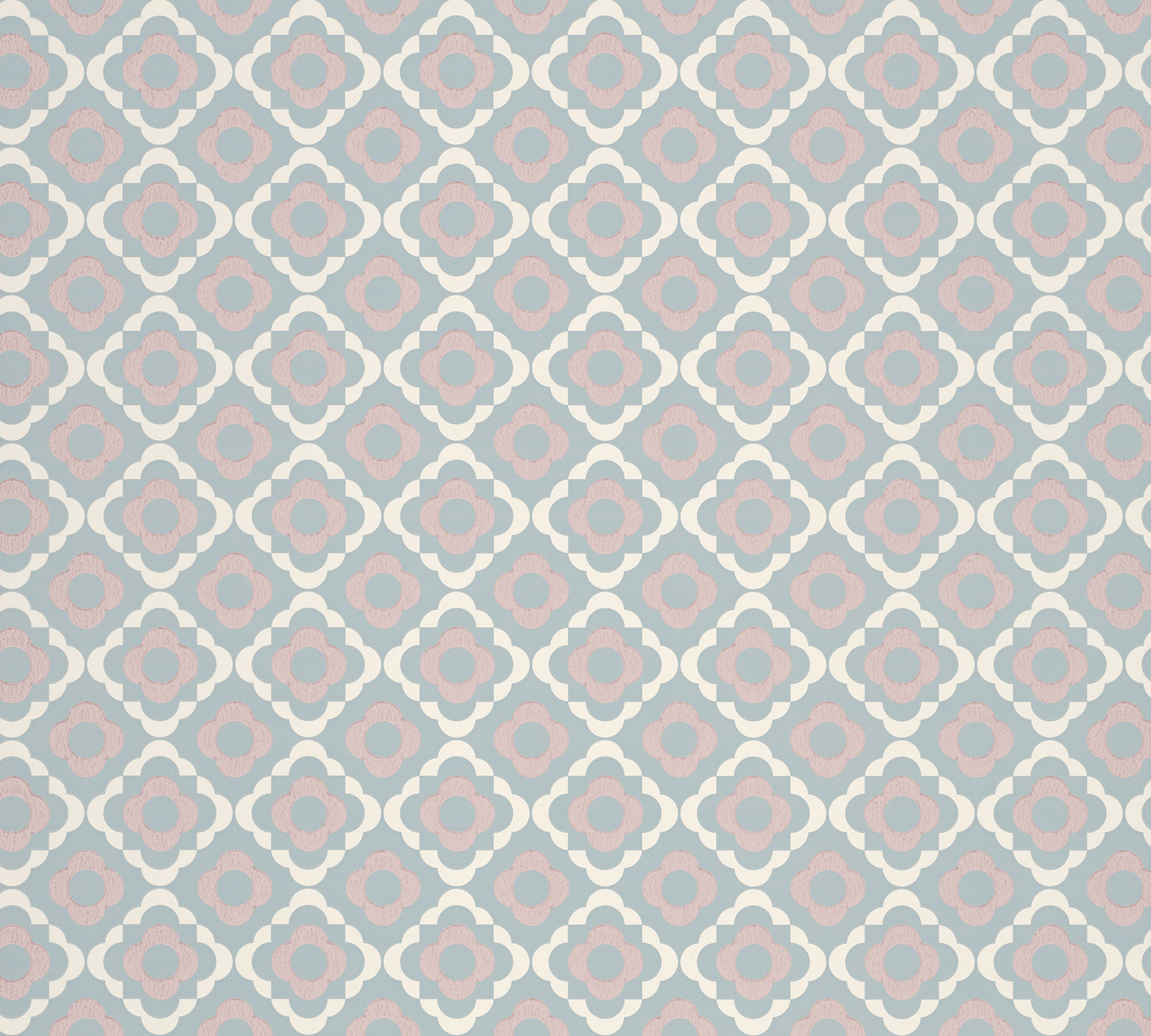 Обои Paint & Paper Library Botany Quatrefoil Porcelain 0360QUPORCE